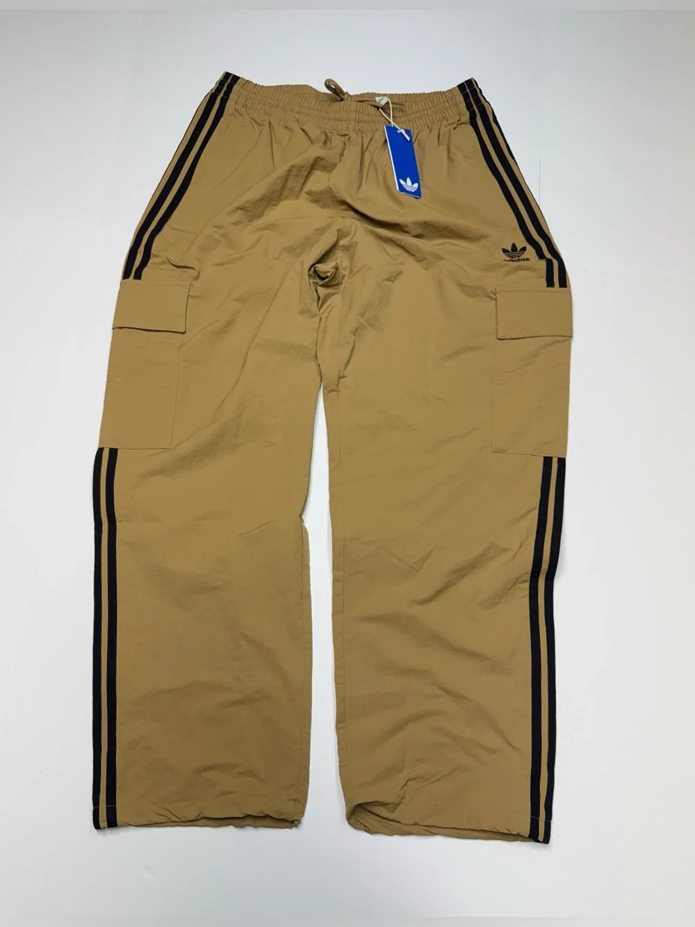 Adidas Originals 3S CargoPant Men's Size L Cardboard Black JY1392 Retail $80NWT